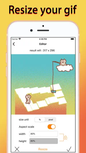 Quick GIF Editor - crop,resize screenshot 3