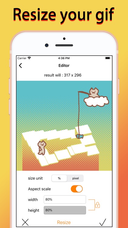 Quick GIF Editor - crop,resize