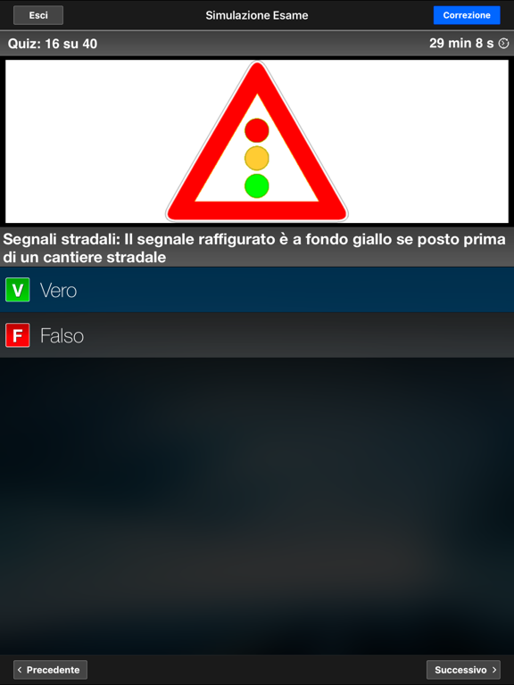 Screenshot #5 pour Quiz Patente di Guida