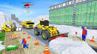 雪のオフロード建設ゲームのおすすめ画像3