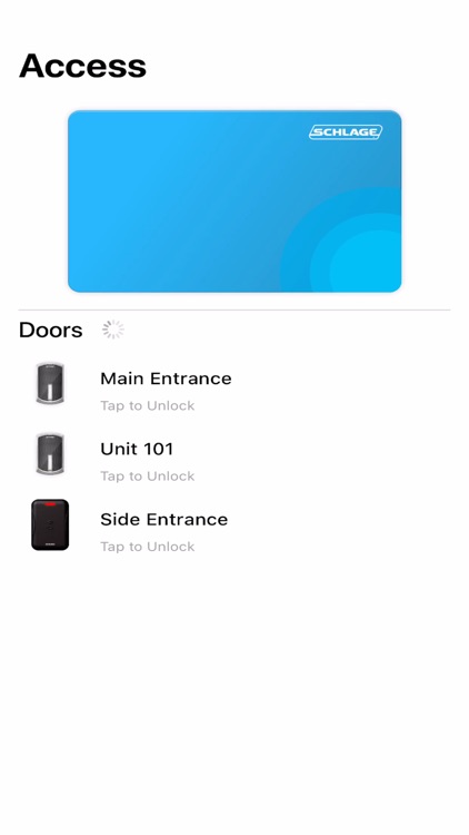 Schlage Mobile Access