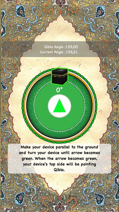 Screenshot #1 pour Qibla Boussole - Kaaba Compass