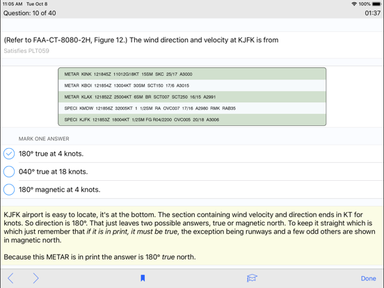 107 Pilot School iPad screenshot 7 - Education app