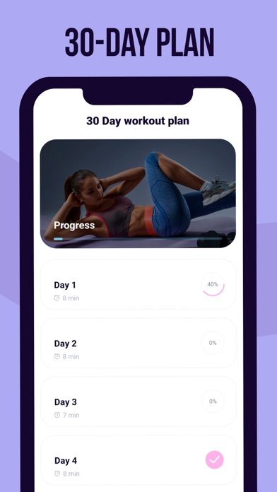 Screenshot #2 pour ABS Workout at Home
