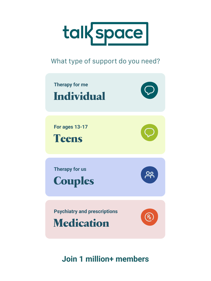 Talkspace Therapy and Support