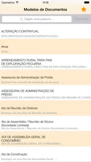 modelo de documentos iphone screenshot 1