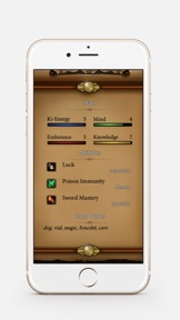 Hwarang & Kumiho Gamebook RPG screenshot