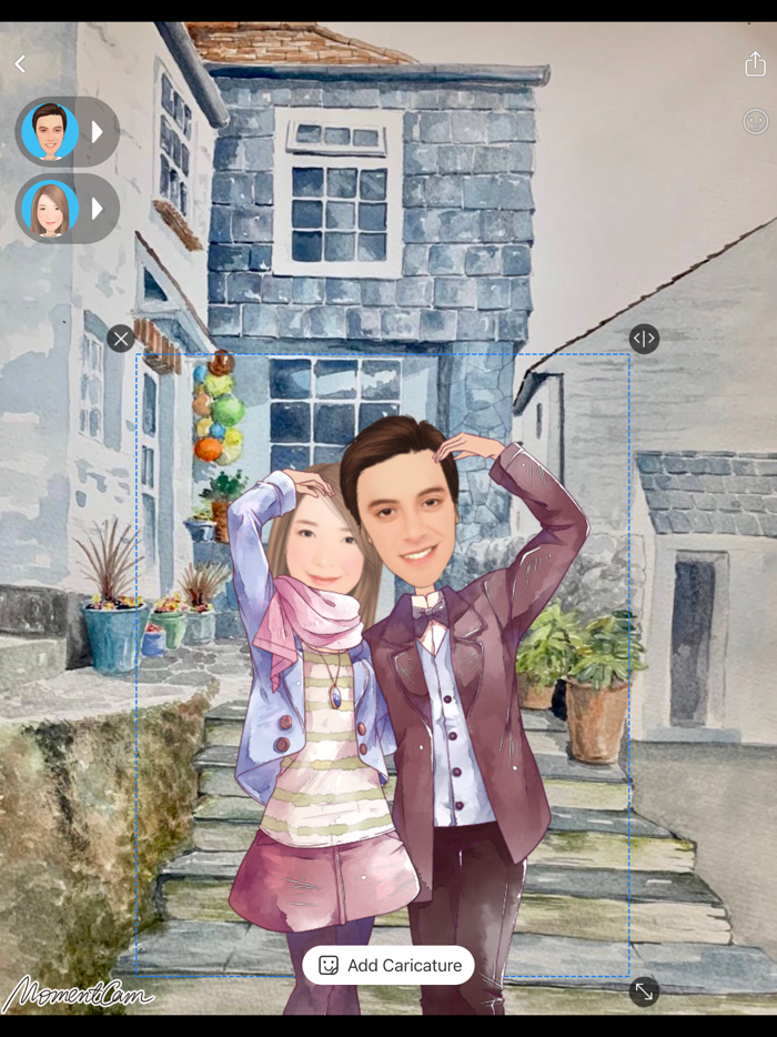 MomentCam Cartoons and Stickers