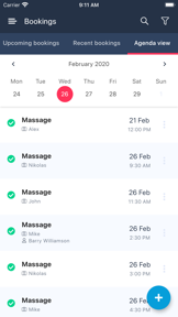 SimplyBook.me admin screenshot