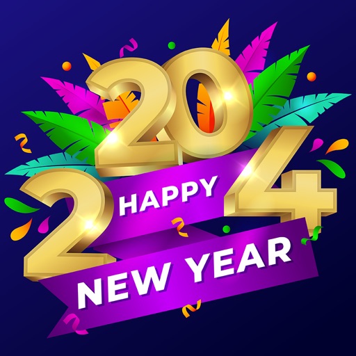 2024 New Year Photo Frames icon