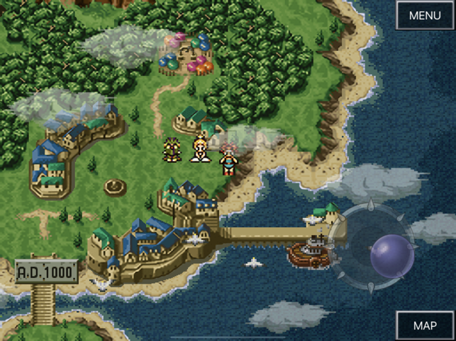 CHRONO TRIGGER (نسخه ارتقاء) تصویر صفحه