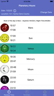 planetary times iphone screenshot 1
