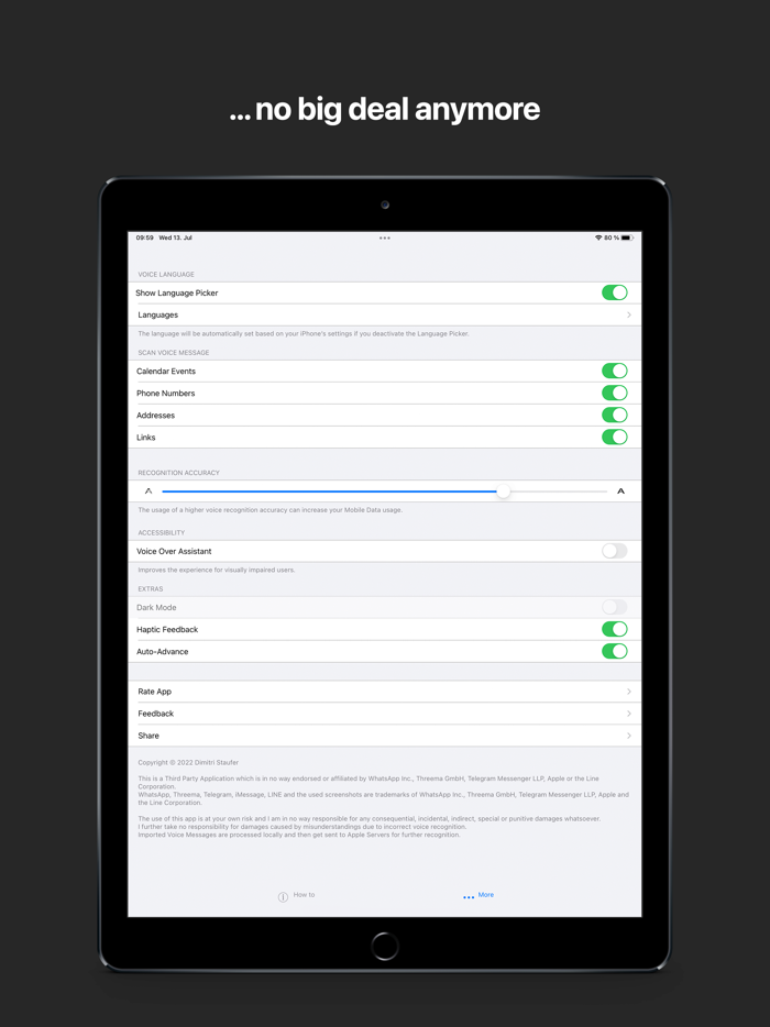 Textify - Dont listen.. Read
