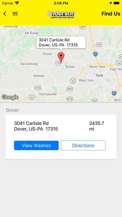 Anderson Ultra Express Wash screenshot-3