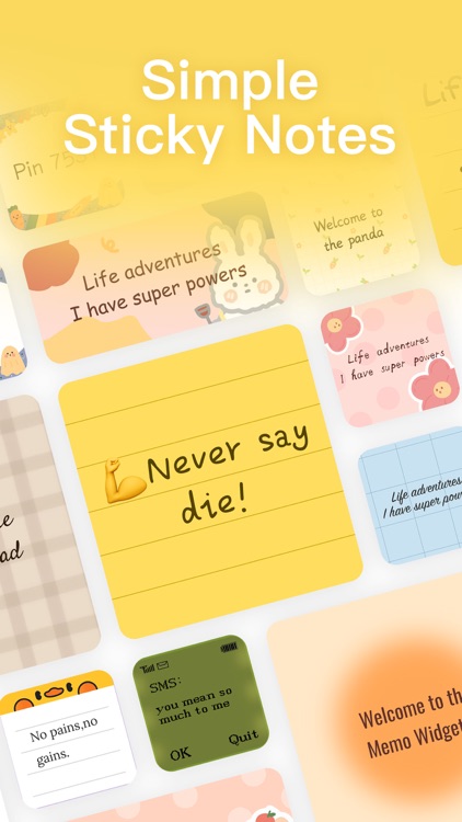 Sticky Notes: Cute Memo Widget