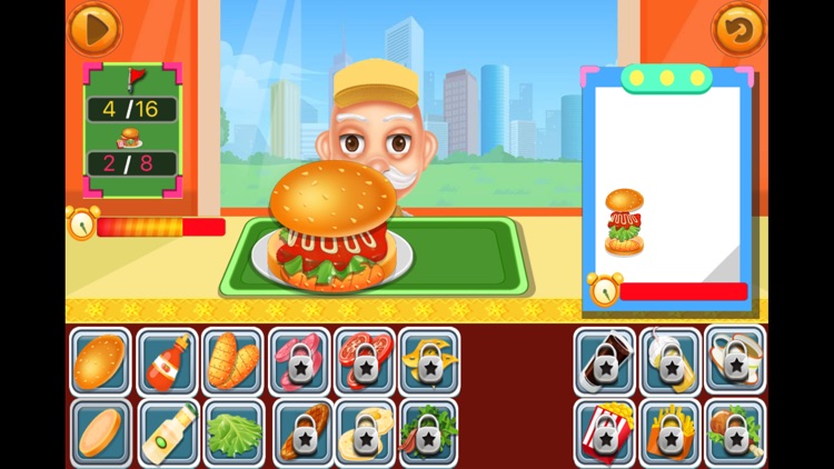 Hamburger Cooking Food Shop screenshot-4