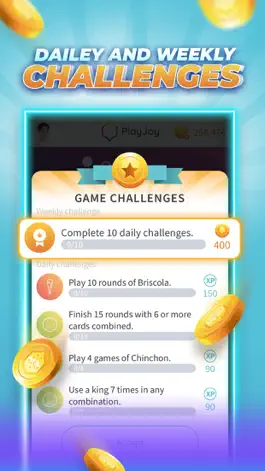 Game screenshot PlayJoy: Игры, чат и друзья hack