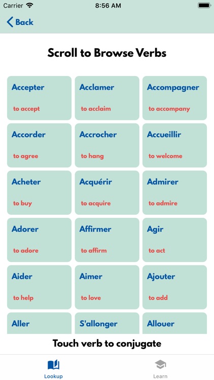 VerbSquirt French Verbs