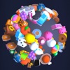 Triple Match Sphere 3D icon