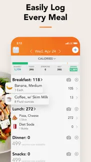 lose it! – calorie counter iphone screenshot 2