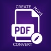 jpg to pdf word to pdf convert icon