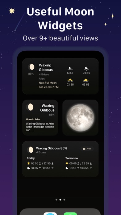 Moon X: Moon Phase Calendar Screenshot