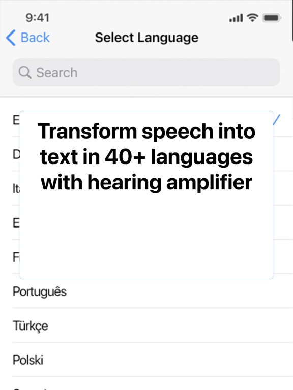 Hear Boost: Live Transcribe screenshot 3