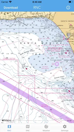 Nautical Charts & Maps iPhone Screenshot 2