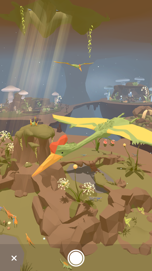 #4. Dino Island-relaxing idle game (iOS) Podle: mie aoki