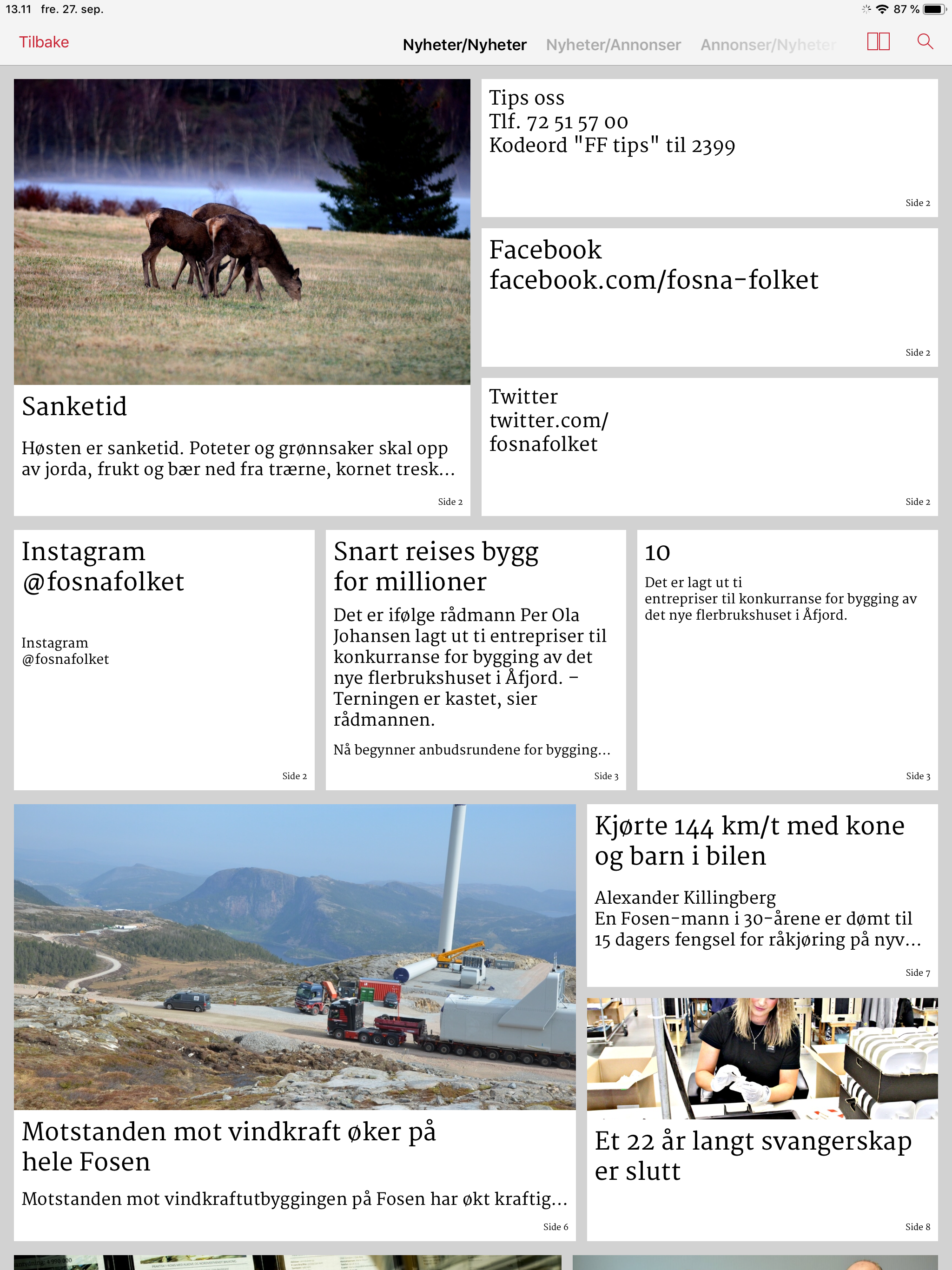 Fosna-Folket eAvis screenshot 4