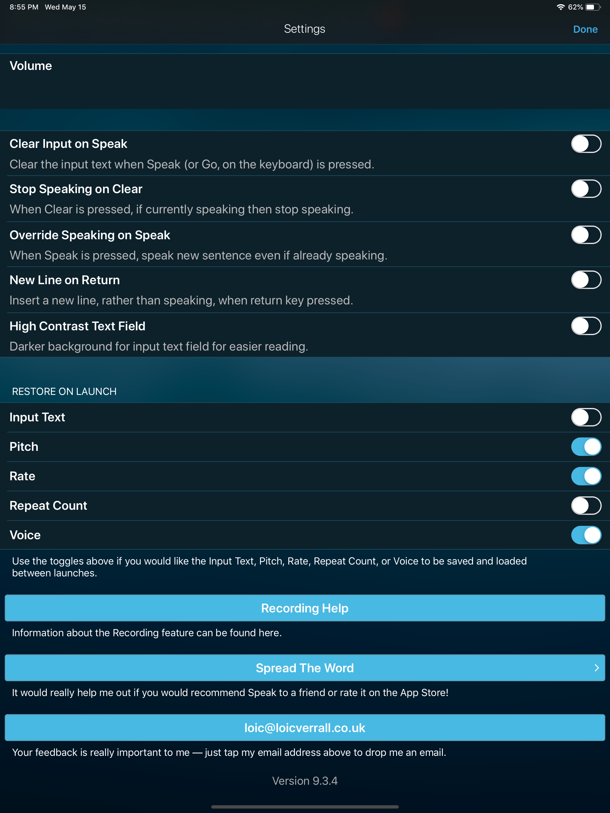 Speak • Speech Synthesizer