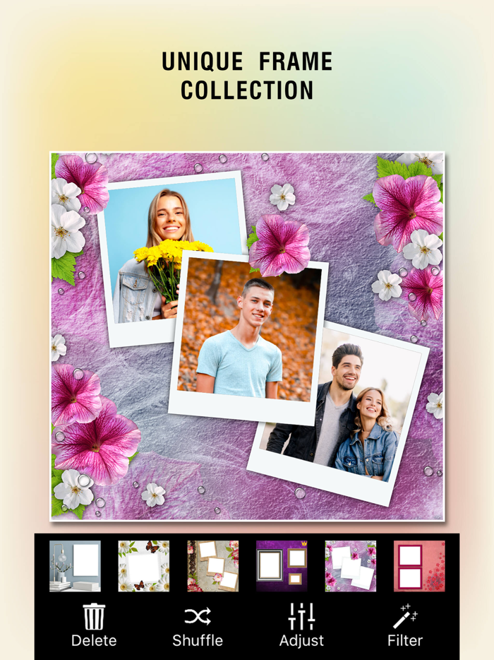 Photo Blend and Shape Collage