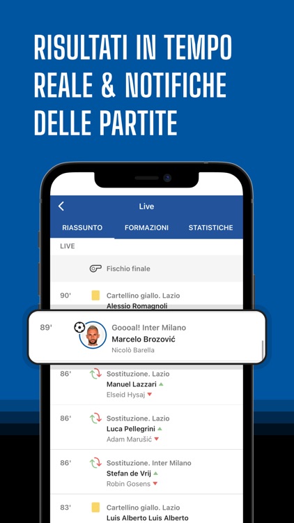 Inter Live: Risultati, notizie screenshot-6