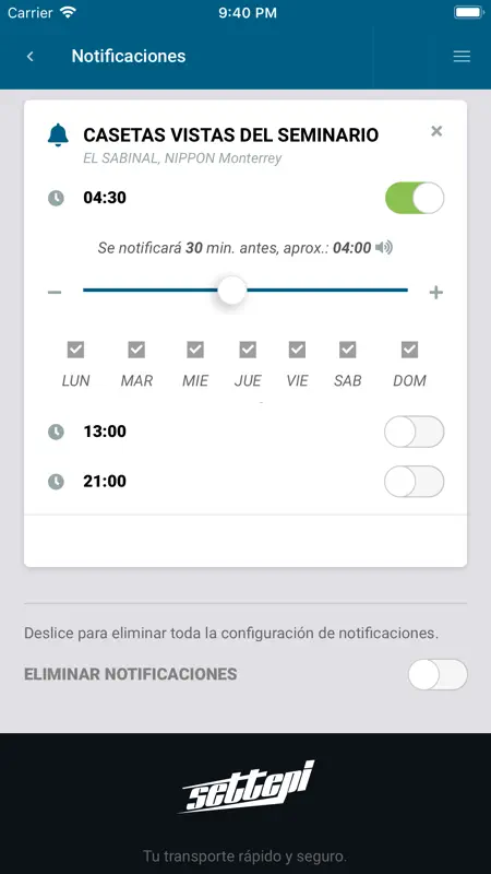 SETTEPI BusTracker screenshot 4 of 6