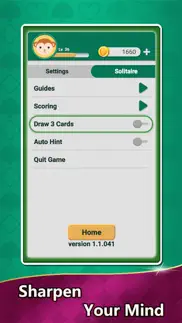 solitaire collection-card game iphone screenshot 4