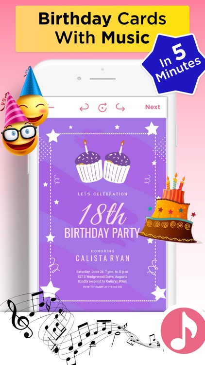 Invitation Maker: Party Invite screenshot-6