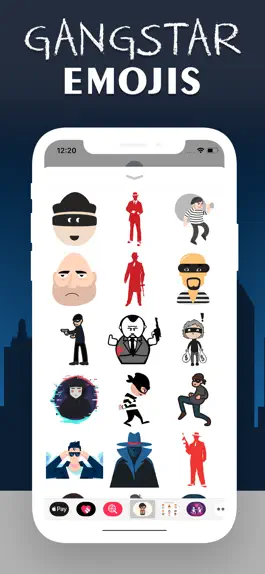 Game screenshot Gangster Stickers! hack