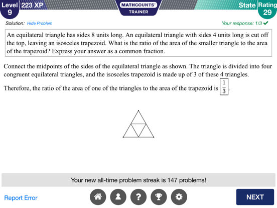 MATHCOUNTS Trainer iPad screenshot 5 - Education app