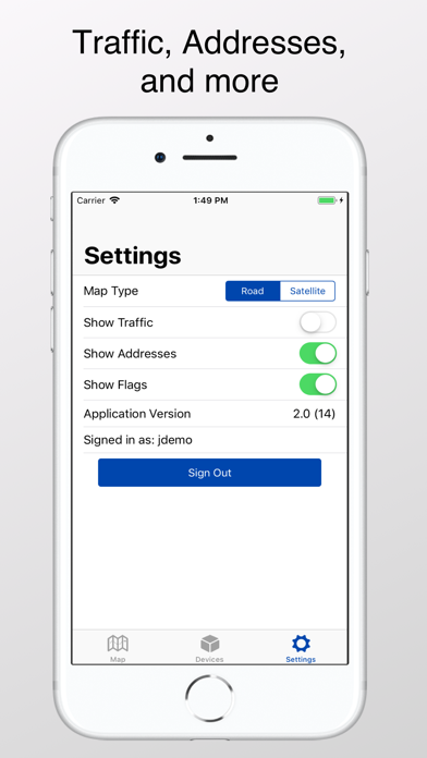 US Fleet Tracking Mobile Screenshot