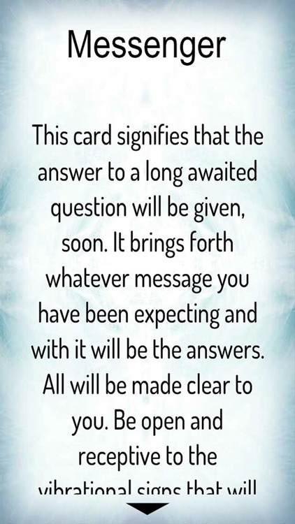 Vibrational Energy Oracle Deck