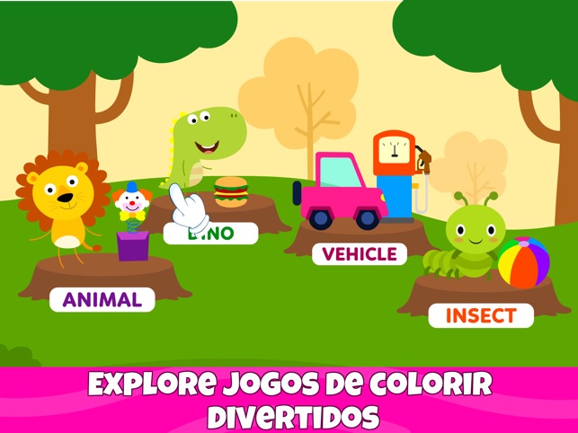Jogos infantis de colorir 2-6 na App Store