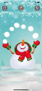 Decorate snowman Christmas screenshot #4 for iPhone