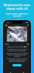 AI Caption Writer - Jester AI screenshot #4 for iPhone