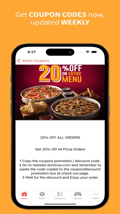 Coupons for Dominos Pizzaのおすすめ画像2