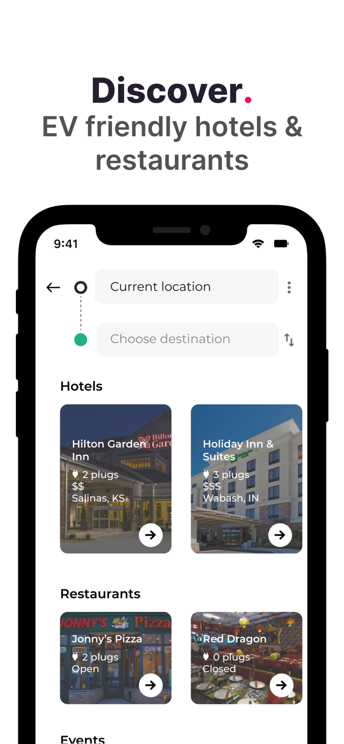 Charge App Tesla-EV Map