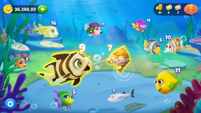Solitaire Fish Mania Screenshot