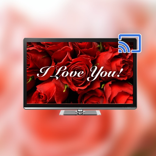 Romantic Love Notes on TV icon