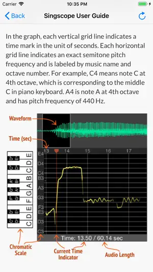 Singscope screenshot 2