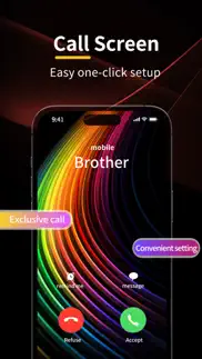 call screen-colorful call show iphone screenshot 3