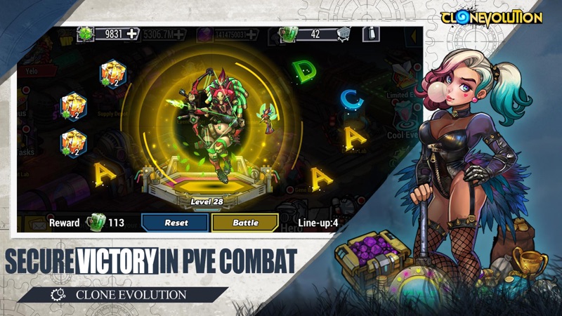 Clone Evolution: Cyber War screenshot 3